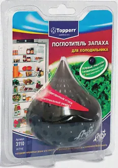 Topperr 3110 Active Гелевый поглотитель запаха для холодильника-0