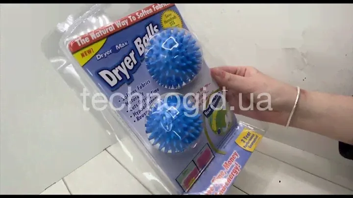 Шарики для стирки   в стиральной машине Dryer Balls 2 шт. . Стиральные силиконовые шарики для белья