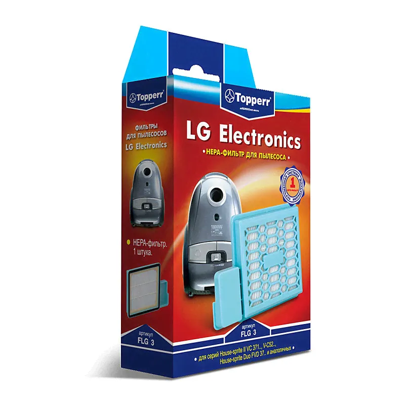 НЕРА фильтр Topperr FLG 3 для пылесосов LG ELECTRONICS-0