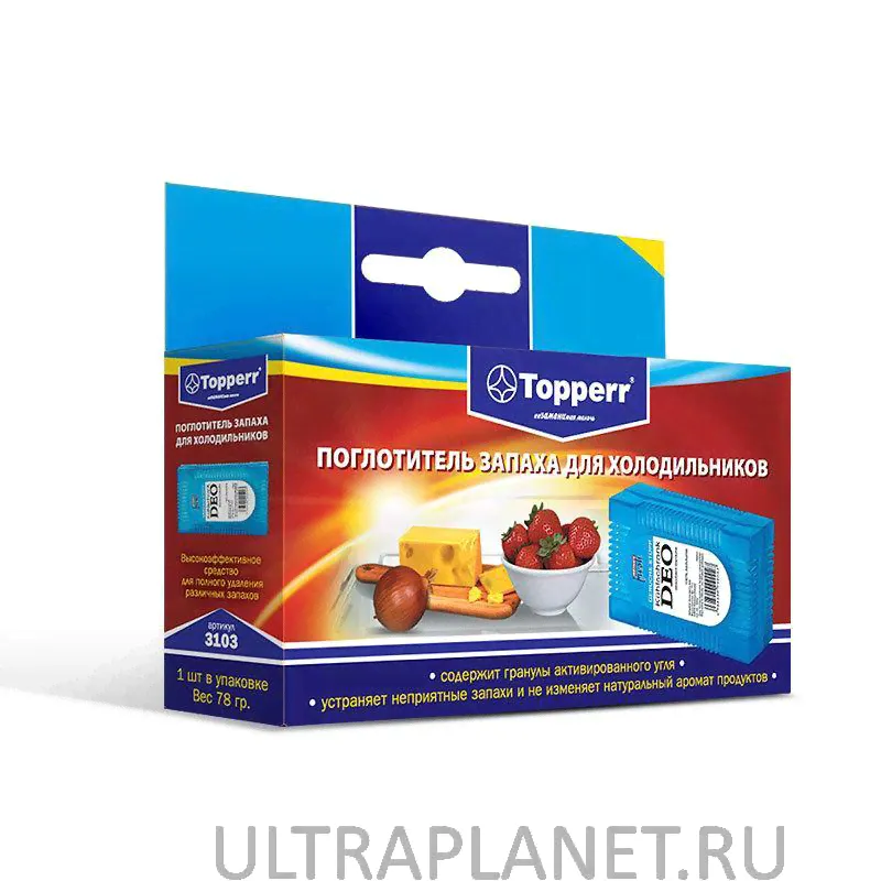 Аксессуар для холодильника Topperr 3103 поглотитель запаха для холодильника-0