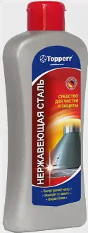 Topperr 3423 Средство для чистки и полировки нержавеющей стали, 300 мл