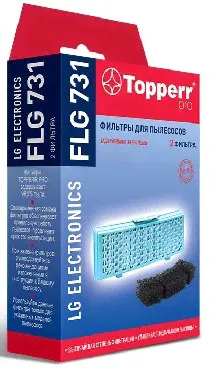 фильтр TOPPERR FLG 731 для пылесосов LG HEPA-фильтр + губчатый фильтр-0