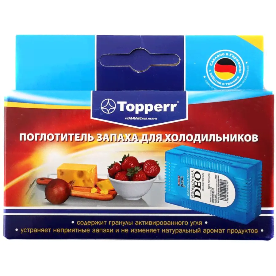 Поглотитель запаха TOPPERR 3103 для холодильника, 500 мл